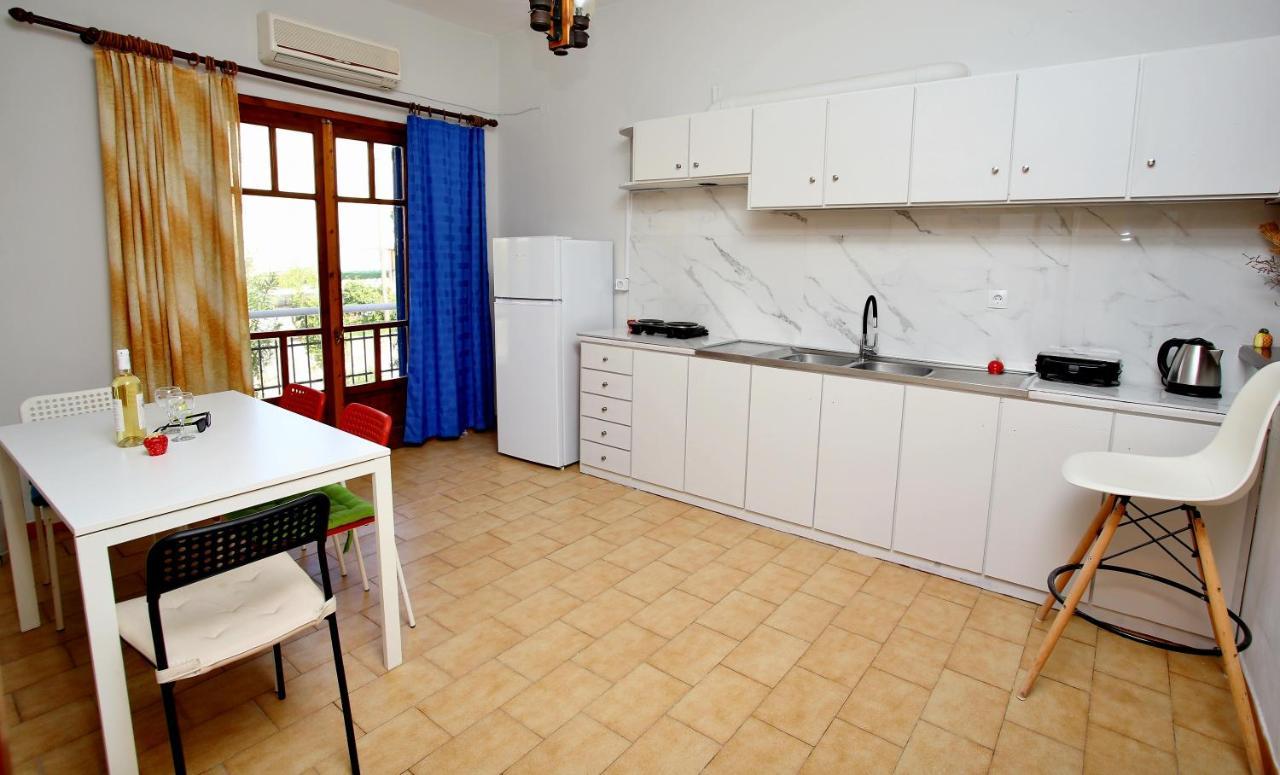 Glaros Apartments Nidrí Kültér fotó