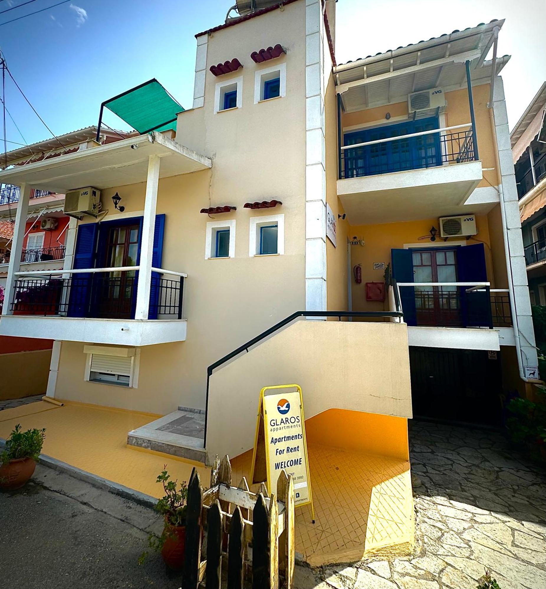 Glaros Apartments Nidrí Kültér fotó